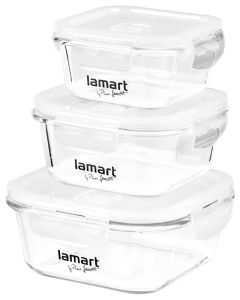 LAMART Set kutija za odlaganje hrane LT6012 - APA01012