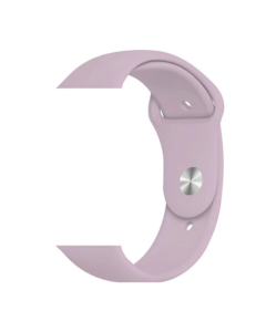 Narukvica za Apple Watch Silicone Strap light purple M/ L 42/ 44/ 45 mm - 053597