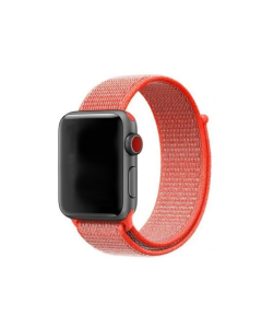 Narukvica za Apple Watch Sport Loop neon orange 42/ 44/ 45 mm - 055898