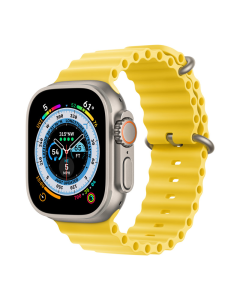 Narukvica za Apple Watch Ultra Ocean Band yellow 49/ 45/ 44/ 42 mm - 058350