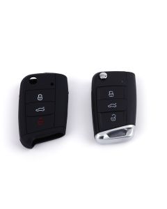 888 CAR ACCESSORIES Silikonska navlaka za ključeve crna Volkswagen - APT1001.03.B