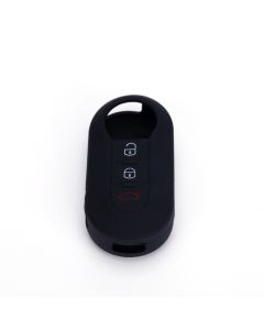 888 CAR ACCESSORIES Silikonska navlaka za ključeve crna Fiat - APT1006.02.B