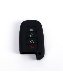 888 CAR ACCESSORIES Silikonska navlaka za ključeve crna Hyundai - APT1007.04.B