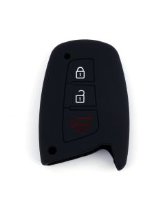 888 CAR ACCESSORIES Silikonska navlaka za ključeve crna Hyundai - APT1007.06.B