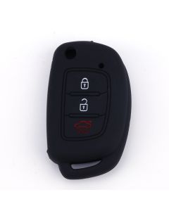 888 CAR ACCESSORIES Silikonska navlaka za ključeve crna Hyundai - APT1007.07.B