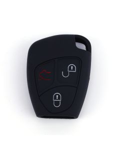888 CAR ACCESSORIES Silikonska navlaka za ključeve crna Mercedes - APT1008.01.B