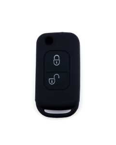 888 CAR ACCESSORIES Silikonska navlaka za ključeve crna Mercedes - APT1008.04.B
