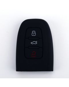 888 CAR ACCESSORIES Silikonska navlaka za ključeve crna Audi - APT1009.02.B