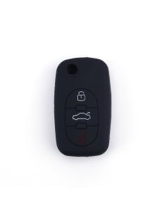 888 CAR ACCESSORIES Silikonska navlaka za ključeve crna Audi - APT1009.03.B
