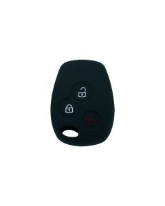888 CAR ACCESSORIES Silikonska navlaka za ključeve crna Renault - APT1010.03.B