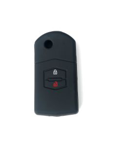 888 CAR ACCESSORIES Silikonska navlaka za ključeve crna Mazda - APT1017.03.B