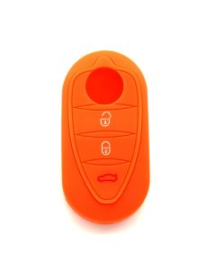 888 CAR ACCESSORIES Silikonska navlaka za ključeve crna Alfa Romeo - APT1019.01.B
