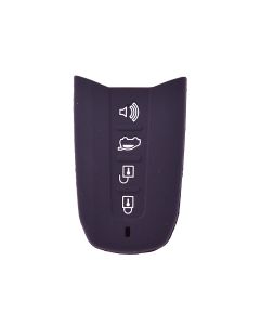 888 CAR ACCESSORIES Silikonska navlaka za ključeve crna Ssang Yong - APT202302B