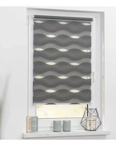 Zebra zavesa siva 85x150cm