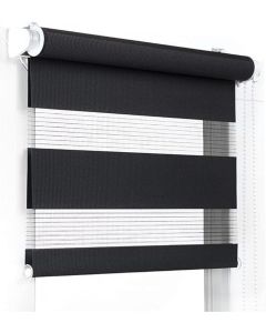 Zebra zavesa crna