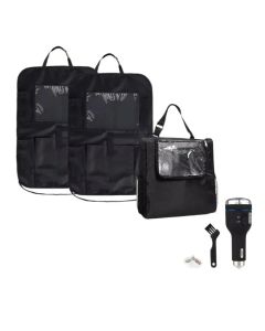 Set Organizator za auto sedište 2/1, termo torba za auto & Auto punjač