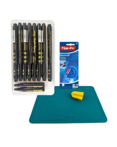 Set korektor, sekač za papir & kaligrafske olovke