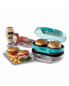 ARIETE Aparat za hamburgere PARTY TIME 0205 1200W plavi - AR205BL