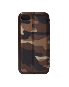 Maska za iPhone 7 braon na preklop Army flip cover - 019657