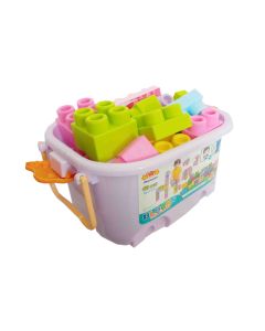 MOJA KNJIŽARA IGRAČKA KOCKE SOFT PLASTIC U KOFERU OP845 - 69162