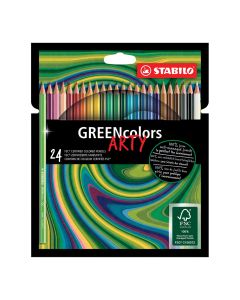 STABILO Drvene bojice Green Arty, set 1/24 - 6019-24-1-20