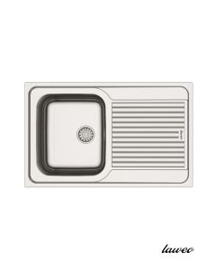 Laweo Inox ugradna sudopera AS103 ø90 79×50cm - AS-103