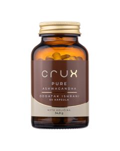 Crux Pure Ašvaganda, 60 kapsula
