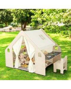 Dečiji drveni letnjikovac 6 u 1 KINDER HOME