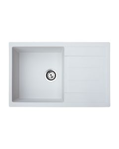 METALAC INKO Sudopera X Granitna Atos Plus 780x500 fi sifona 90 bela - 377920