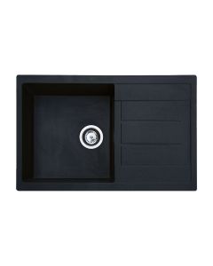 METALAC INKO Sudopera X Granitna Atos Plus 780x500 fi sifona 90 crna - 377919