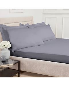 DEKOR DOM Čaršav ATRIA 180x200cm Grey - 020586