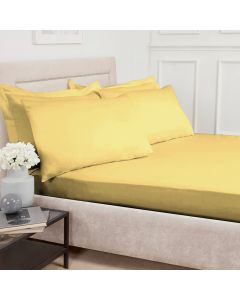 DEKOR DOM Čaršav ATRIA 180x200 YELLOW