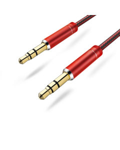Audio kabl LDNIO LS-Y01 Aux 3.5mm crveni 1m - 51810