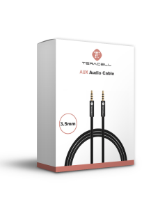 Audio kabel Teracell AUX 3.5mm crni 2m - 054401