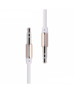 Audio kabl REMAX RM-L100 Aux 3.5mm beli 1m - 56608