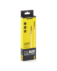 Audio kabl REMAX RM-L200 Aux 3.5mm bela 2m - 204493