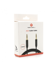 Audio kabl Teracell Aux 3.5mm crni 1.2m - 71842