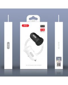XO Auto punjač -CC18 Dual USB port, crna - 20945