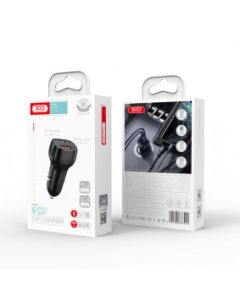 XO Auto punjač -CC37 USB+Type-C 20W, crna - 20921