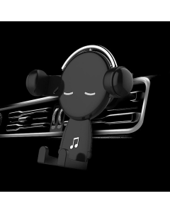 Auto držač za telefon Non-dropping za ventilaciju ZLKT-06 crveni