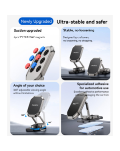 Auto držač za telefon YESIDO C222 crni