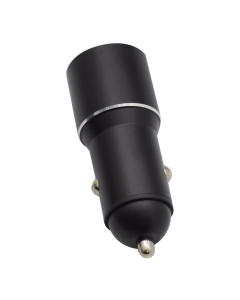 Auto punjač Teracell Evolution DLS-TC06 2xUSB+3.1A iPhone Lightning crni - 040660-1