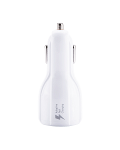 Auto punjač Teracell Ultra Fast DC02 Micro 2.4A Quick Charge QC 3.0 beli - 022328