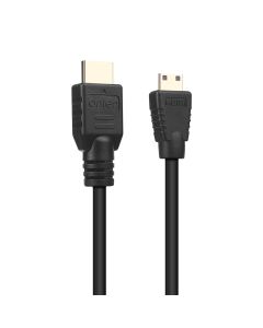 Kabal HDMI 1.4 sa Mini HDMI 4k 30Hz/1080p 120Hz dvosmerni 1.5m (OTN-HD105) Onten