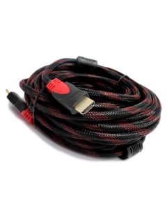 HDMI kabl na HDMI 10m, crna/crvena - AV53