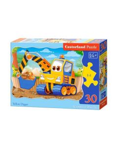 CASTORLAND Žuti bager, 30 delova - 5904438003464