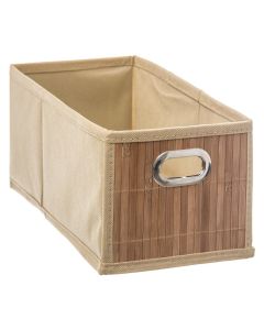 FIVE Korpa 15x31cm pp/bambus, braon - 155969A