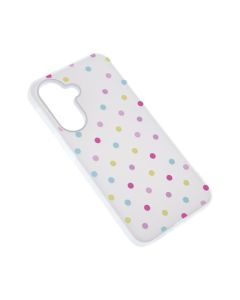 Maska za Samsung A576B Galaxy A57 bela Dotty Pop
