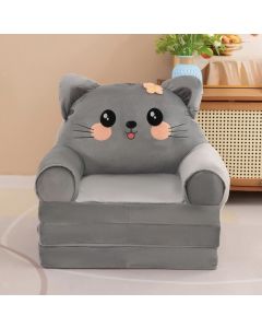 Baby Line Foteljica za decu GREY CAT