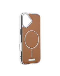 Maska za iPhone 17 6.3 braon Magsafe Urban Leather